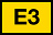 E3 auf gelb