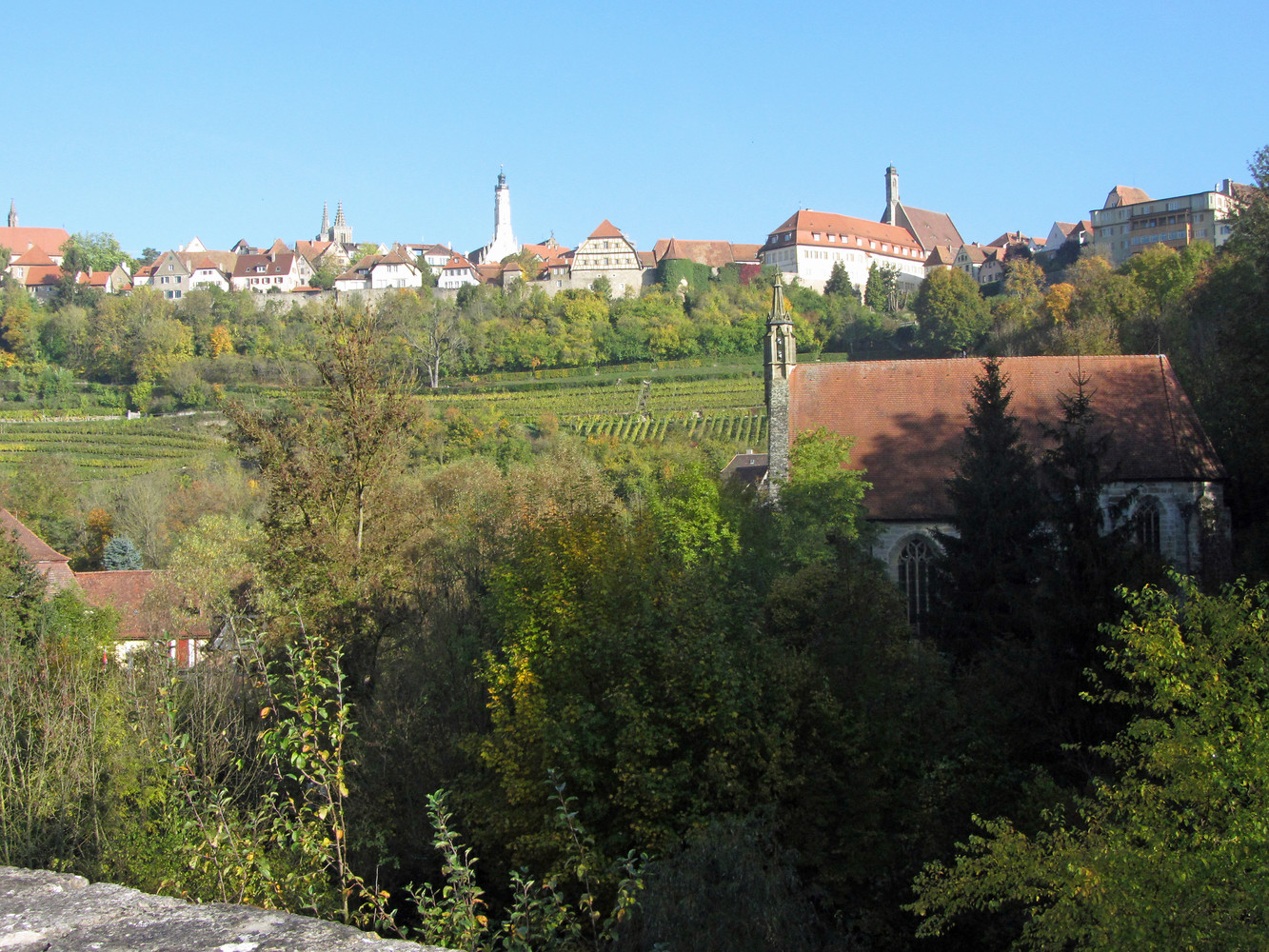 Rothenburg Stadtansicht &ndash;  (Rück &copy;&nbsp;Rück)