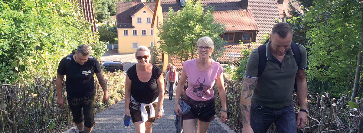 Auf dem Weg zum Bergschlösschen &ndash;  (&copy;&nbsp;WA+VGN)