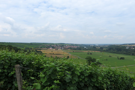 Blick zurück nach Sulzfeld &ndash; (01.08.2016, VGN &copy;&nbsp;VGN GmbH)