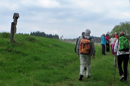 Anstieg nach Herrnsberg &ndash; (07.02.2018, VGN &copy;&nbsp;VGN GmbH)
