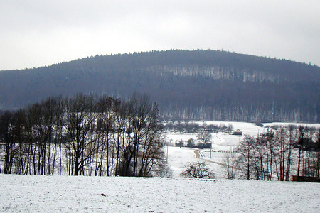 Erstes Etappenziel: der Arzberg &ndash; (24.01.2011, VGN &copy;&nbsp;VGN GmbH)
