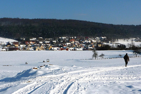 Auf Kainsbach zu &ndash; (30.01.2011, VGN &copy;&nbsp;VGN GmbH)