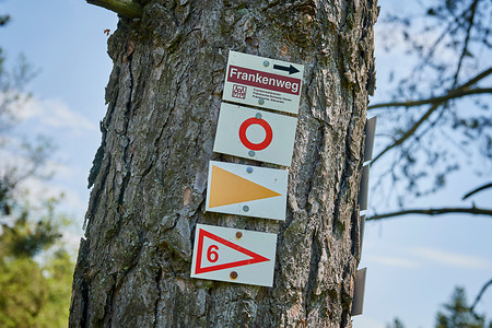 Wegezeichen &ndash; (25.05.2019, Florian Trykowski &copy;&nbsp;Florian Trykowski)