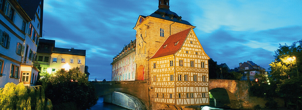 Bamberg bei Nacht &ndash;  (BAMBERG Tourismus & Kongress Service &copy;&nbsp;BAMBERG Tourismus & Kongress Service)