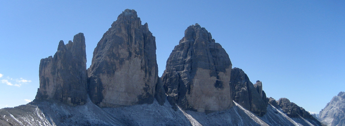 Die südtiroler Drei Zinnen &ndash;  (15.09.2012, &copy;&nbsp;M. Schuhmann)