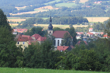 Blick auf Weidenberg &ndash; (18.08.2009, VGN, Otto Pilz (Weidenberg) &copy;&nbsp;VGN GmbH, Otto Pilz (Weidenberg))