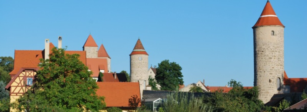 Stadtmauer mit Türmen &ndash;  (Touristik Service Dinkelsbühl &copy;&nbsp;Touristik Service Dinkelsbühl)