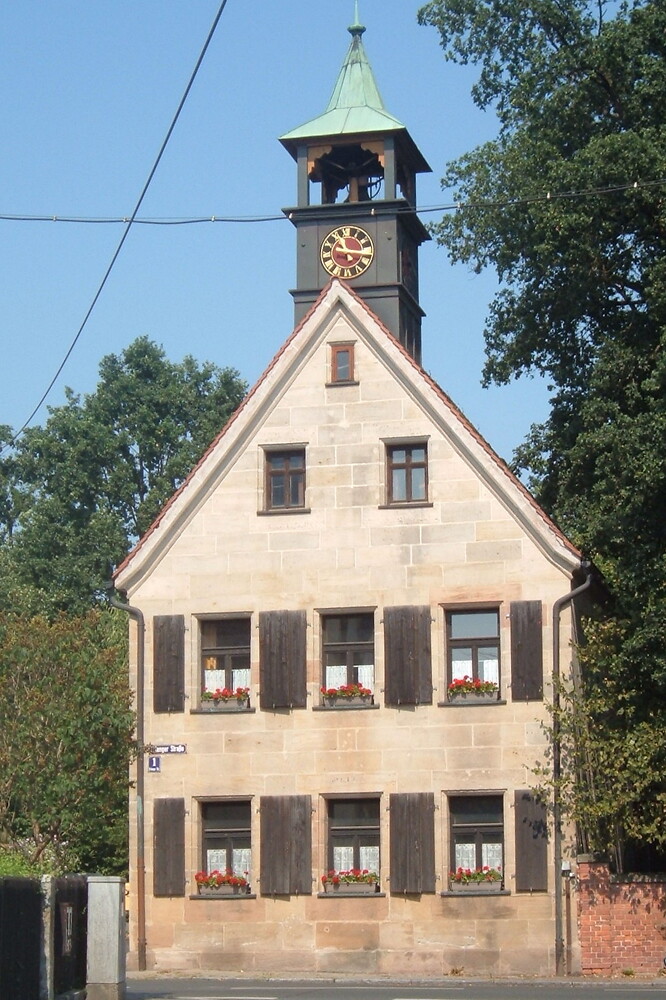 Glockenturm Spardorfer Gemeindehaus &ndash;  (01.10.2015, VGN &copy;&nbsp;VGN GmbH)