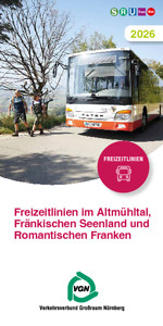 Freizeitlinien im Altmühltal, Fränkischen Seenland und Romantischen Franken