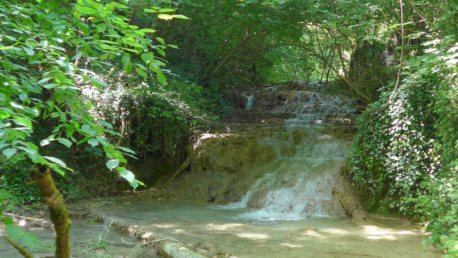 Wasserfallkaskade &ndash;  (18.02.2019, &copy;&nbsp;Gertrud Härer)