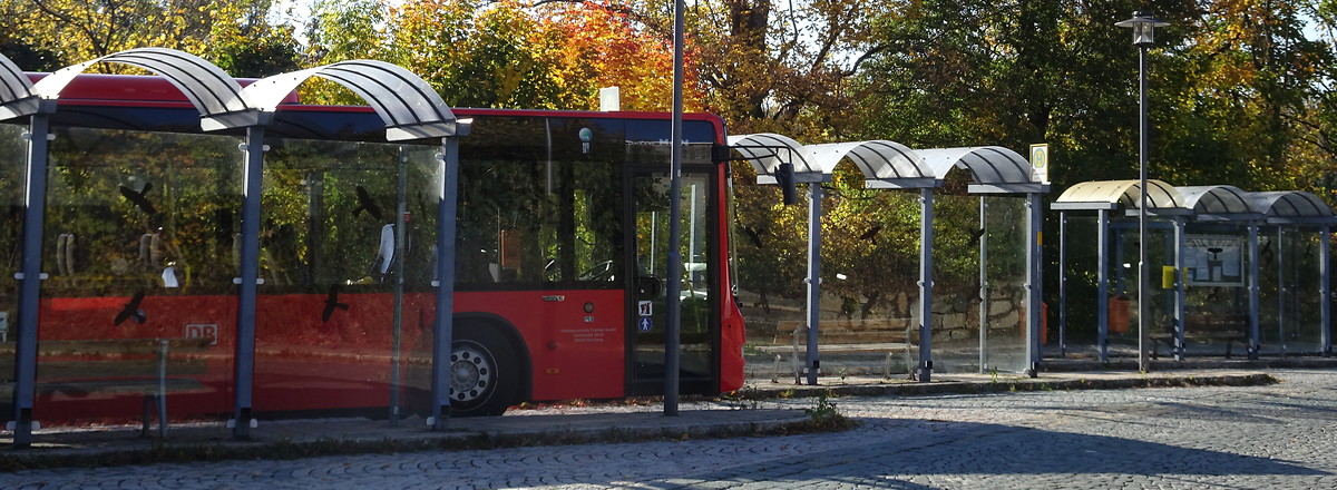 Fichtelberg Busbahnhof &ndash;  (14.10.2018, S. Dassler &copy;&nbsp;VGN GmbH)