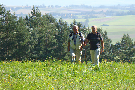 Wanderer auf dem Weg zur Neubürg &ndash; (07.09.2010, VGN &copy;&nbsp;VGN GmbH)