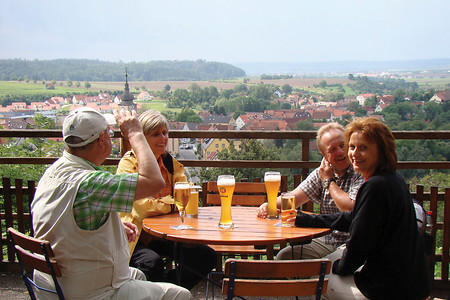 Rast im Schlosscafé &ndash; (23.08.2008, VGN &copy;&nbsp;VGN GmbH)