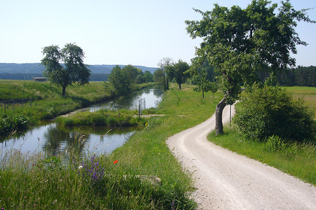 Kanal bei Mühlhausen &ndash; (up3 &copy;&nbsp;up3)