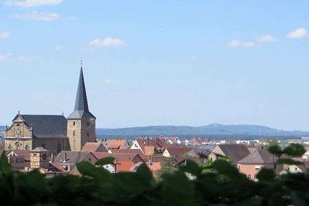 Blick auf Buttenheim und Bamberg &ndash; (07.05.2016, VGN &copy;&nbsp;VGN GmbH)