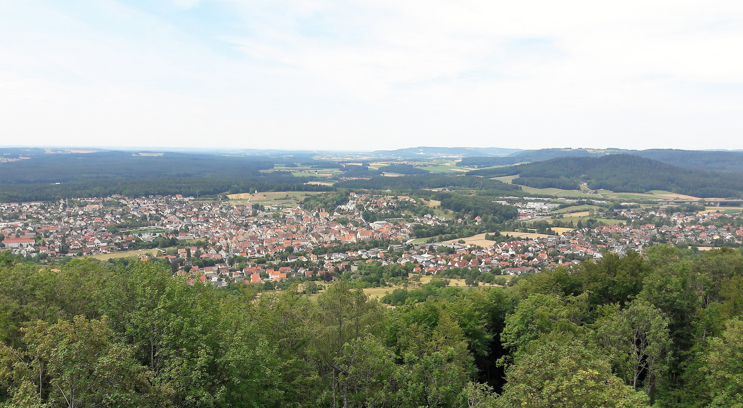 Blick über Schnaittach &ndash;  (VGN &copy;&nbsp;VGN GmbH)