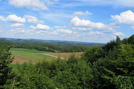 Fernsicht Richtung Fichtelgebirge &ndash; (09.02.2018, VGN &copy;&nbsp;VGN GmbH)