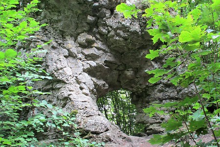 Felsentor am Adlerstein &ndash; (09.02.2018, VGN &copy;&nbsp;VGN GmbH)
