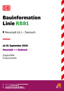 RB 81: Zugausfälle & SEV