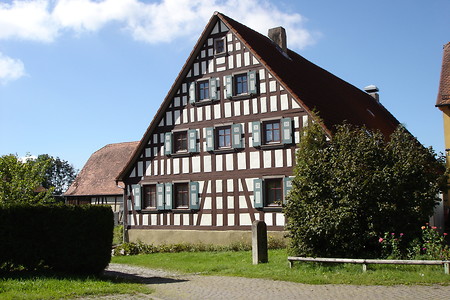 Wörnitz Fachwerk &ndash; (20.02.2019, R. Rück &copy;&nbsp;schreibwerk)