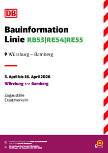 RB 53, RE 54, RE 55: Zugausfälle & SEV