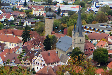 Blick auf Zeil &ndash; (08.02.2018, Haßberge Tourismus &copy;&nbsp;Haßberge Tourismus)