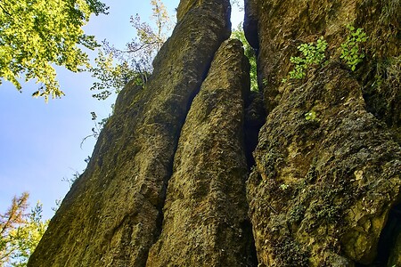 Kletterfelsen Kalmusfelsen &ndash; (10.04.2020, U. Buescher &copy;&nbsp;VGN GmbH)