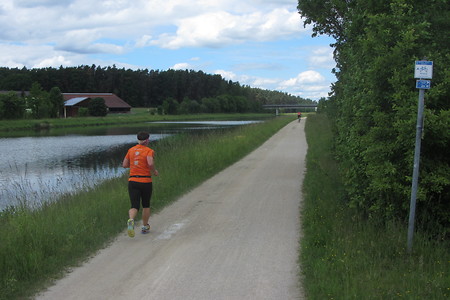 Jogger am Kanal &ndash; (31.05.2016, schreibwerk &copy;&nbsp;schreibwerk)