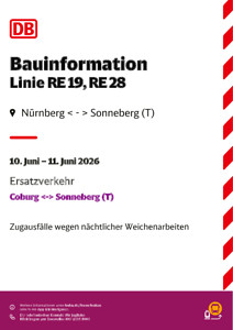 RE 19, RE 28: Zugausfälle & SEV