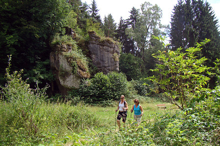 Wandern im Paradiestal &ndash; Unterwegs zwischen bizarren Felsformationen (VGN &copy;&nbsp;VGN GmbH)