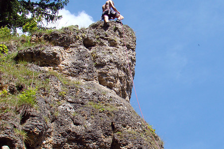 Einer der zahlreichen Kletterfelsen im Paradiestal &ndash; (VGN &copy;&nbsp;VGN GmbH)