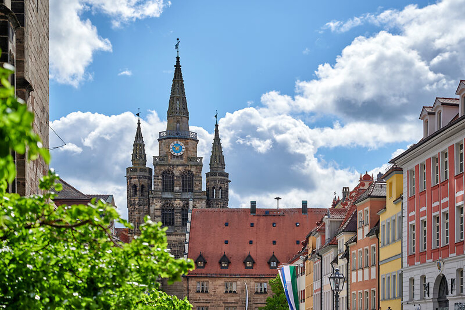 Blick auf die St. Gumbertus Kirche &ndash;  (&copy;&nbsp;Florian Trykowski)