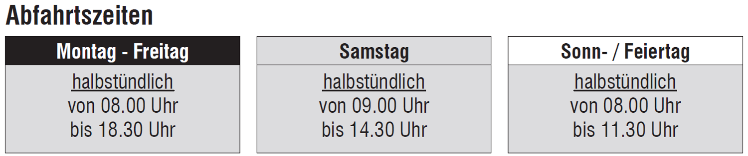 KEMBAXI Fahrplan &ndash;  (09.11.2023, &copy;&nbsp;VGN GmbH)