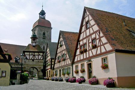 Marktplatz in Roßtal &ndash; (16.01.2003, VGN &copy;&nbsp;VGN GmbH)