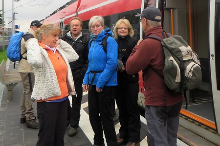 Ausstieg in Ebensfeld &ndash; (20.02.2017, VGN &copy;&nbsp;VGN GmbH)