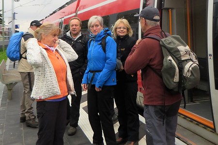 Ausstieg in Ebensfeld &ndash; (20.02.2017, VGN &copy;&nbsp;VGN GmbH)