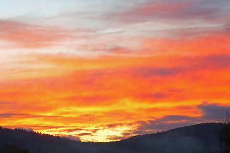 Sonnenuntergang &ndash; (07.02.2017, VGN &copy;&nbsp;VGN GmbH)