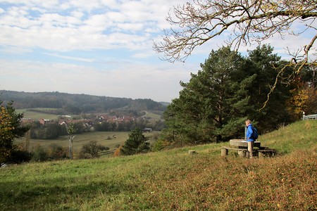 Blick ins Onoldsbachtal &ndash; (09.02.2018, VGN &copy;&nbsp;VGN GmbH)