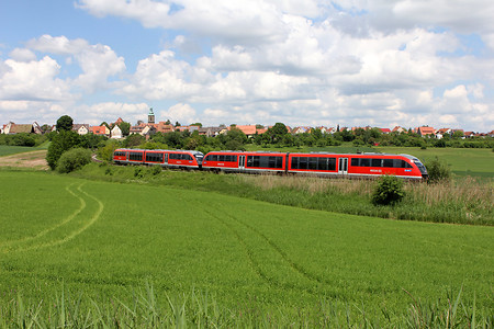 Gräfenbergbahn bei Kalchreuth &ndash; (06.06.2013, DB &copy;&nbsp;DB)