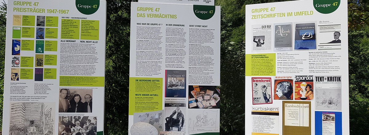 Literaturweg Gruppe 47 &ndash;  (18.08.2019, S. Dassler &copy;&nbsp;VGN GmbH)