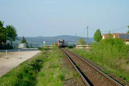 Der Zug kommt... &ndash; (23.04.2005, VGN &copy;&nbsp;VGN GmbH)
