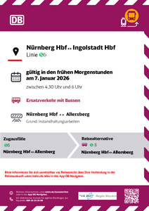 S5, RE 1: Abweichende Abfahrtzeiten, Zugausfälle & SEV