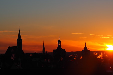 Sonnenuntergang &ndash; (14.10.2019, Stadt Herzogenaurach &copy;&nbsp;Stadt Herzogenaurach)