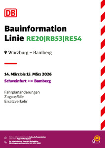 RB 53, RE 54, RE 55: Frühere Abfahrten, Zugausfälle & SEV