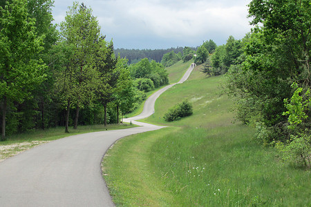 Hinter dem Staudamm des Brombachsees &ndash; (18.05.2014, VGN &copy;&nbsp;VGN GmbH)