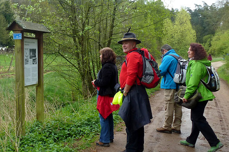 Infotafel zur ehemaligen Klosteranlage &ndash; (18.04.2014, VGN &copy;&nbsp;VGN GmbH)