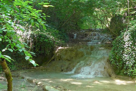 Wasserfallkaskade &ndash; (18.02.2019, Gertrud Härer &copy;&nbsp;Gertrud Härer)