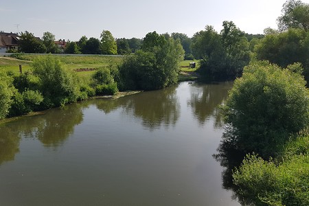 Mainverlauf bei Michelau &ndash; (15.06.2019, S. Dassler &copy;&nbsp;VGN GmbH)