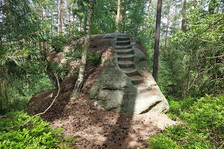 Holzfrauen-Stäffele Fels &ndash; (15.06.2019, S. Dassler &copy;&nbsp;VGN GmbH)
